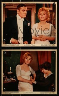 1x059 PRINCE & THE SHOWGIRL 7 color 8x10 stills 1957 sexiest Marilyn Monroe & Laurence Olivier!