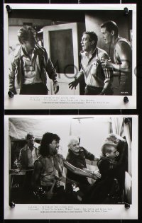 1x358 RETURN OF THE LIVING DEAD 13 8x10 stills 1985 great images of wacky zombies & punk rockers!