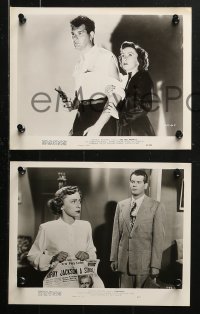 1x566 ROBERT ROCKWELL 8 8x10 stills 1940s-1950s cool portraits of the star from a variety of roles!