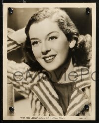 1x823 ROSALIND RUSSELL 4 from 7.25x9.5 to 8x10 stills 1930s wonderful close-up smiling portraits!