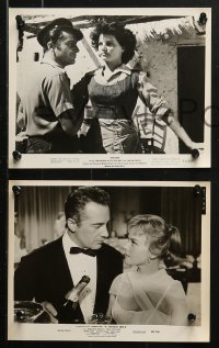 1x476 ROSSANO BRAZZI 10 from 8x9.25 to 8x10 stills 1950s-1960s the star from a variety of roles!