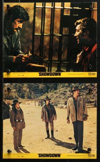 1x046 SHOWDOWN 8 8x10 mini LCs 1973 Rock Hudson, Dean Martin, Susan Clark, western!