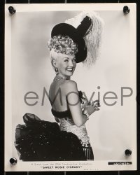 1x829 SWEET ROSIE O'GRADY 4 8x10 stills 1943 all great images of Betty Grable in different outfits!