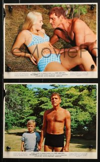 1x014 SWIMMER 10 color 8x10 stills 1968 Burt Lancaster, directed by Frank Perry, existential!