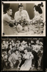 1x401 TEAHOUSE OF THE AUGUST MOON 12 from 7.25x9.5 to 8x10 stills 1956 Asian Marlon Brando, Ford & Kyo!
