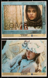 1x051 TESS 8 8x10 mini LCs 1981 directed by Roman Polanski, Nastassja Kinski, Peter Firth!