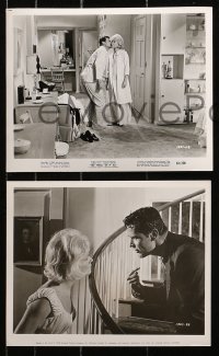 1x833 THRILL OF IT ALL 4 8x10 stills 1963 images of sexy Doris Day & James Garner, cast portraits!