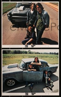 1x006 TWO-LANE BLACKTOP 12 int'l 8x10 mini LCs 1971 James Taylor the driver, Warren Oates is GTO, Bird!