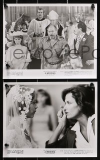 1x286 WEDDING 16 8x10 stills 1978 directed by Robert Altman, Carol Burnett, Geraldine Chaplin!