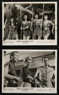 1x526 WOMEN OF THE PREHISTORIC PLANET 9 8x10 stills 1966 Wendell Corey, wacky sexy sci-fi movie!