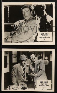 1x140 ABBOTT & COSTELLO MEET THE INVISIBLE MAN 8 English FOH LCs R1950s detectives Bud & Lou!