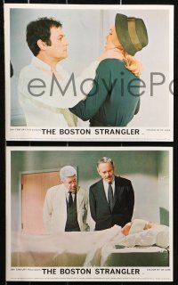 1x134 BOSTON STRANGLER 7 color English FOH LCs 1969 Tony Curtis, Henry Fonda, he killed thirteen girls!