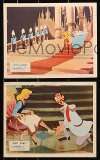 1x136 CINDERELLA 5 color English FOH LCs 1950 Walt Disney classic fantasy cartoon, great scenes!