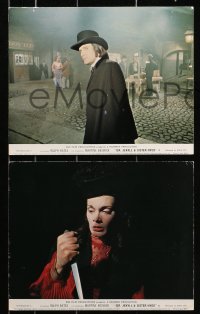 1x121 DR. JEKYLL & SISTER HYDE 8 color English FOH LCs 1972 Ralph Bates, Beswick, Hammer horror!
