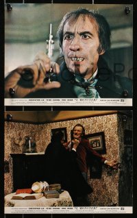 1x123 I, MONSTER 8 color English FOH LCs 1971 Christopher Lee & Peter Cushing. Dr. Jekyll & Mr. Hyde