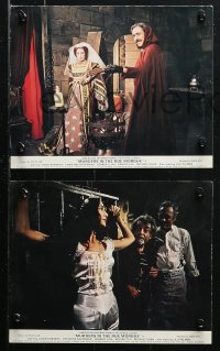 1x126 MURDERS IN THE RUE MORGUE 8 color English FOH LCs 1971 Edgar Allan Poe, great horror images!