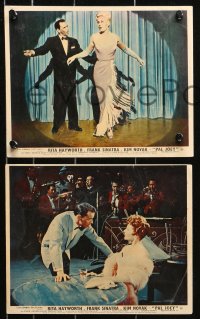 1x129 PAL JOEY 8 color English FOH LCs 1958 Frank Sinatra, sexy Rita Hayworth & Kim Novak!