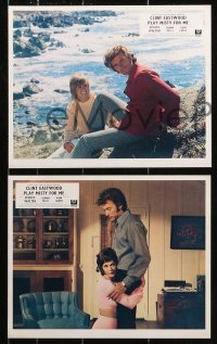 1x130 PLAY MISTY FOR ME 8 color English FOH LCs 1971 different Clint Eastwood, Jessica Walter!