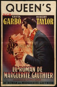 1y396 CAMILLE Belgian R1950s different image of pretty Greta Garbo, young Robert Taylor!