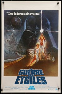 1y465 STAR WARS Belgian 1977 George Lucas classic sci-fi epic, great art by Tom Jung!