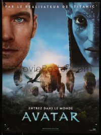 1y490 AVATAR teaser French 16x21 2009 James Cameron directed, Zoe Saldana, different image!