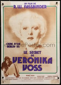 1y534 VERONIKA VOSS French 16x22 1982 Rainer Werner Fassbinder, Rosel Zech in the title role!