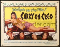 1y568 CARRY ON CLEO 1/2sh 1965 English comedy on the Nile, sexy full-length Amanda Barrie!