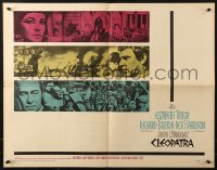 1y575 CLEOPATRA 1/2sh 1963 Elizabeth Taylor, Richard Burton, Rex Harrison, different image!