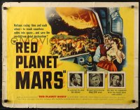 1y703 RED PLANET MARS 1/2sh 1952 nations race time to save the world from total destruction!