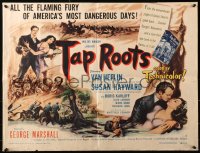 1y731 TAP ROOTS style A 1/2sh 1948 Susan Hayward, Van Heflin & Native American Boris Karloff!