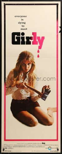 1y114 GIRLY insert 1970 Vanessa Howard lures bums and hippies to her deranged family!