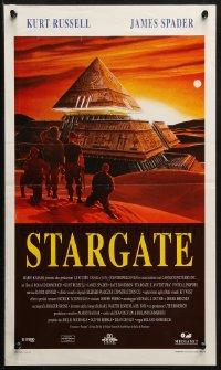 1y360 STARGATE Italian locandina 1995 Russell, Spader, completely different art by Paolo Sestito!