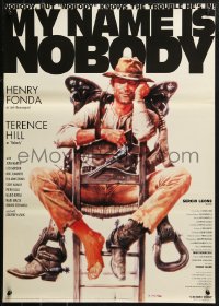 1y925 MY NAME IS NOBODY Japanese R1996 Il Mio nome e Nessuno, art of Terence Hill!
