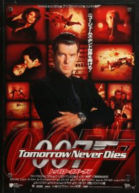 1y982 TOMORROW NEVER DIES Japanese 1998 Pierce Brosnan as Bond, Yeoh, Hatcher, cast images!