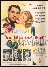 2b034 NONE BUT THE LONELY HEART promo brochure 1944 Cary Grant, sent by RKO to exhibitors, rare!