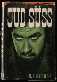 2c261 JUD SUSS German hardcover book 1941 Nazi anti-Semitic movie, edition w/scenes & dust jacket!