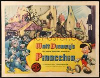 2c032 PINOCCHIO 1/2sh 1940 Disney classic cartoon about wooden boy who becomes real, ultra rare!