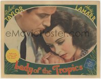 2c219 LADY OF THE TROPICS LC 1939 Robert Taylor wants beautiful Hedy Lamarr, half-caste or not!