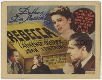 2c187 REBECCA Other Company TC 1940 Laurence Olivier, Joan Fontaine, Alfred Hitchcock classic, rare!