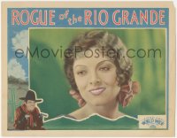 2c226 ROGUE OF THE RIO GRANDE LC 1930 wonderful image of Myrna Loy as a sexy senorita in Texas!