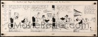 2c269 MUTT & JEFF comic strip original art March 1, 1932 signed by the artist, Bud Fisher!