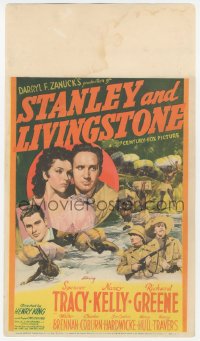 2c114 STANLEY & LIVINGSTONE mini WC 1939 Spencer Tracy as the explorer of Africa, Nancy Kelly!