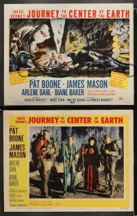 2c156 JOURNEY TO THE CENTER OF THE EARTH 8 LCs 1959 Pat Boone, James Mason, Arlene Dahl, Jules Verne