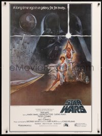 2d004 STAR WARS style A 30x40 1977 George Lucas classic sci-fi epic, iconic art by Tom Jung!