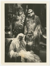 2d408 STAR WARS HOLIDAY SPECIAL 7x9.25 still 1978 Chewie, Malla, Grandpa Itchy & Lumpy, rare!