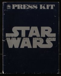 2d066 STAR WARS presskit 1977 A New Hope, George Lucas sci-fi classic epic, folder only!