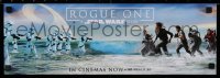 2d493 ROGUE ONE 7x19 special poster 2016 Star Wars, Death Star, cool different battle!