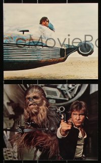 2d058 STAR WARS 8 color deluxe 8x10 stills 1977 George Lucas classic epic, Luke, Leia, great images!