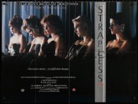 2f407 STRAPLESS British quad 1990 Davi Hare, sexy Bridget Fonda's back, Bruno Ganz!