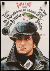 2f260 PARADISE ALLEY Czech 11x16 1981 Sylvester Stallone, completely different Karel Teissig art!